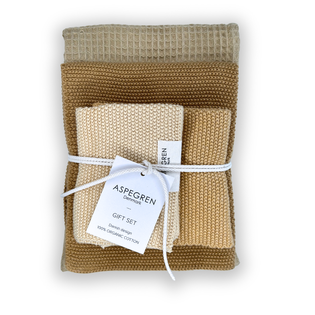 Aspegren Dish Towel Gift Set - Melon