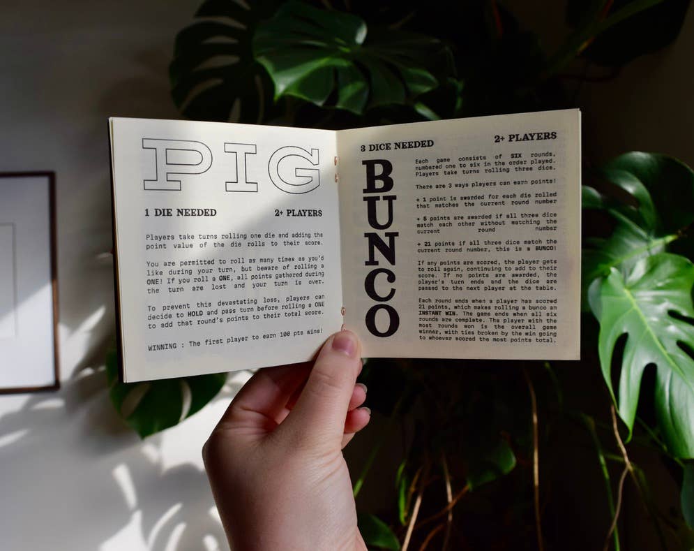 Elsewhere & Such - A Book of Dice Games