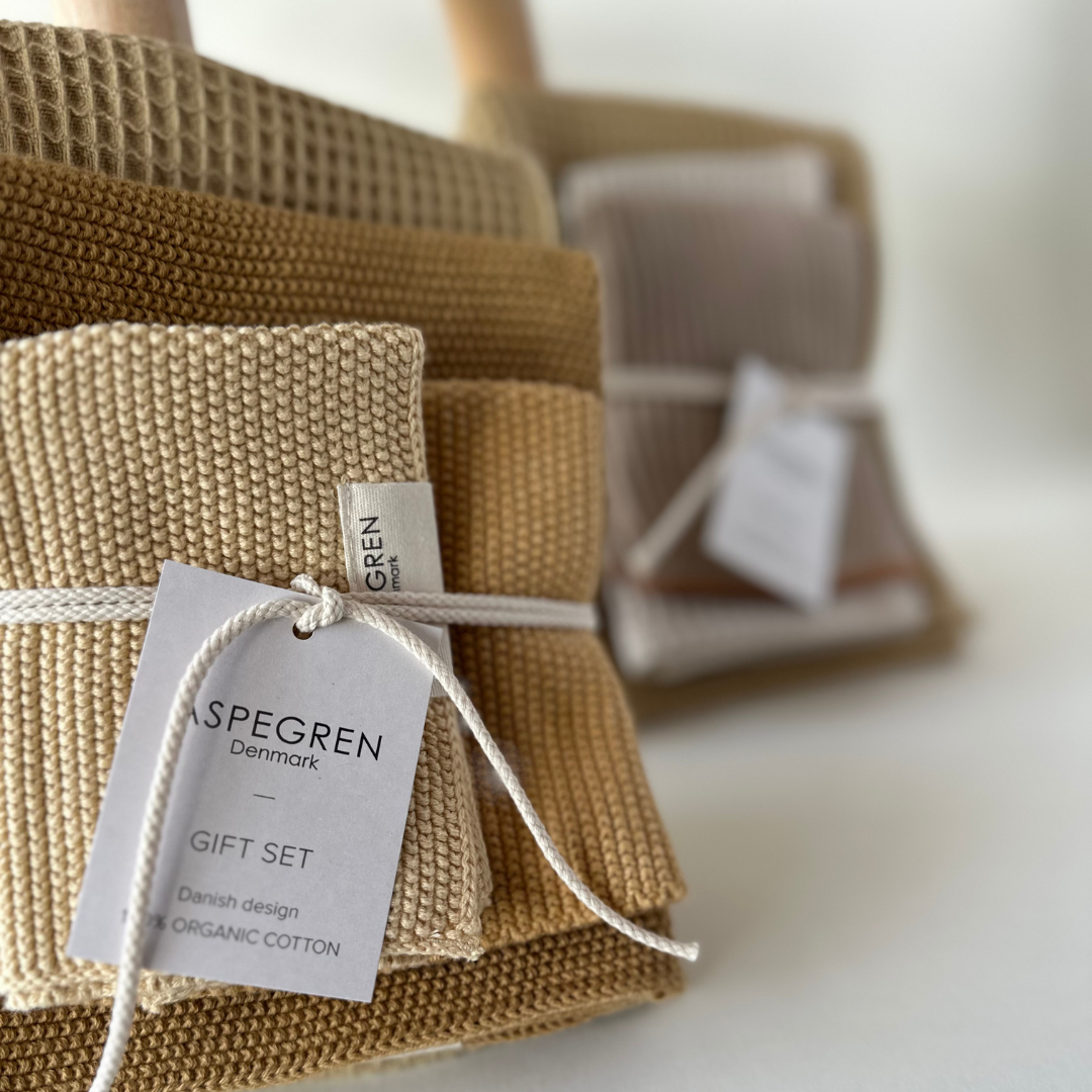 Aspegren Dish Towel Gift Set - Melon
