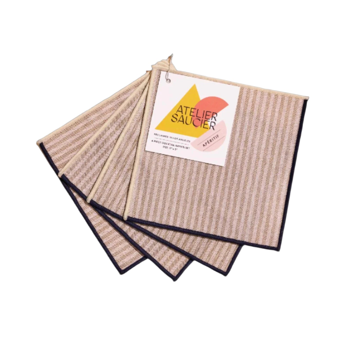 Atelier Saucier - Cocktail Napkins (Set of 4)