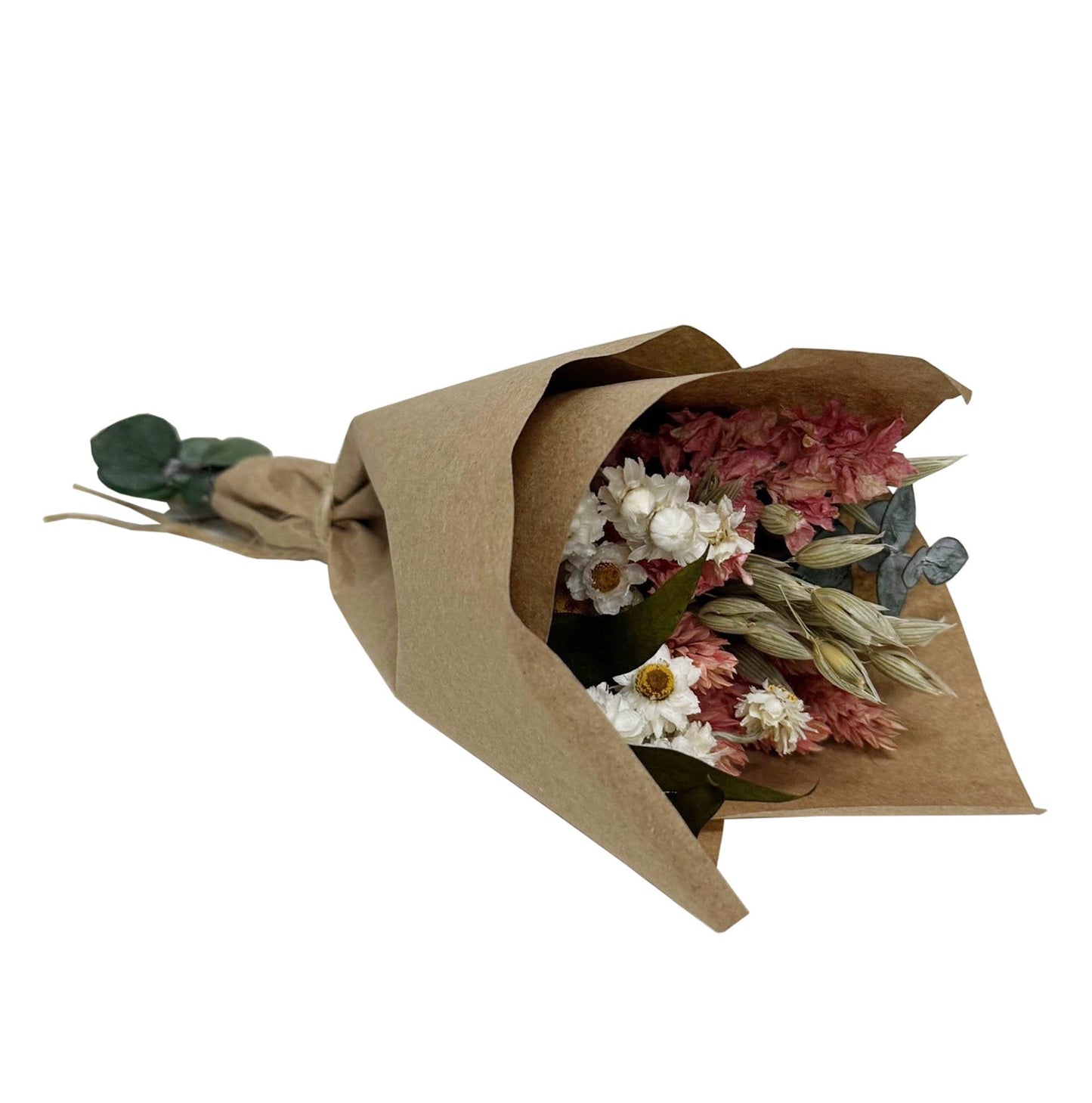 Andaluca - Mini Pink Larkspur & Baby Eucalyptus Bouquet Bundle