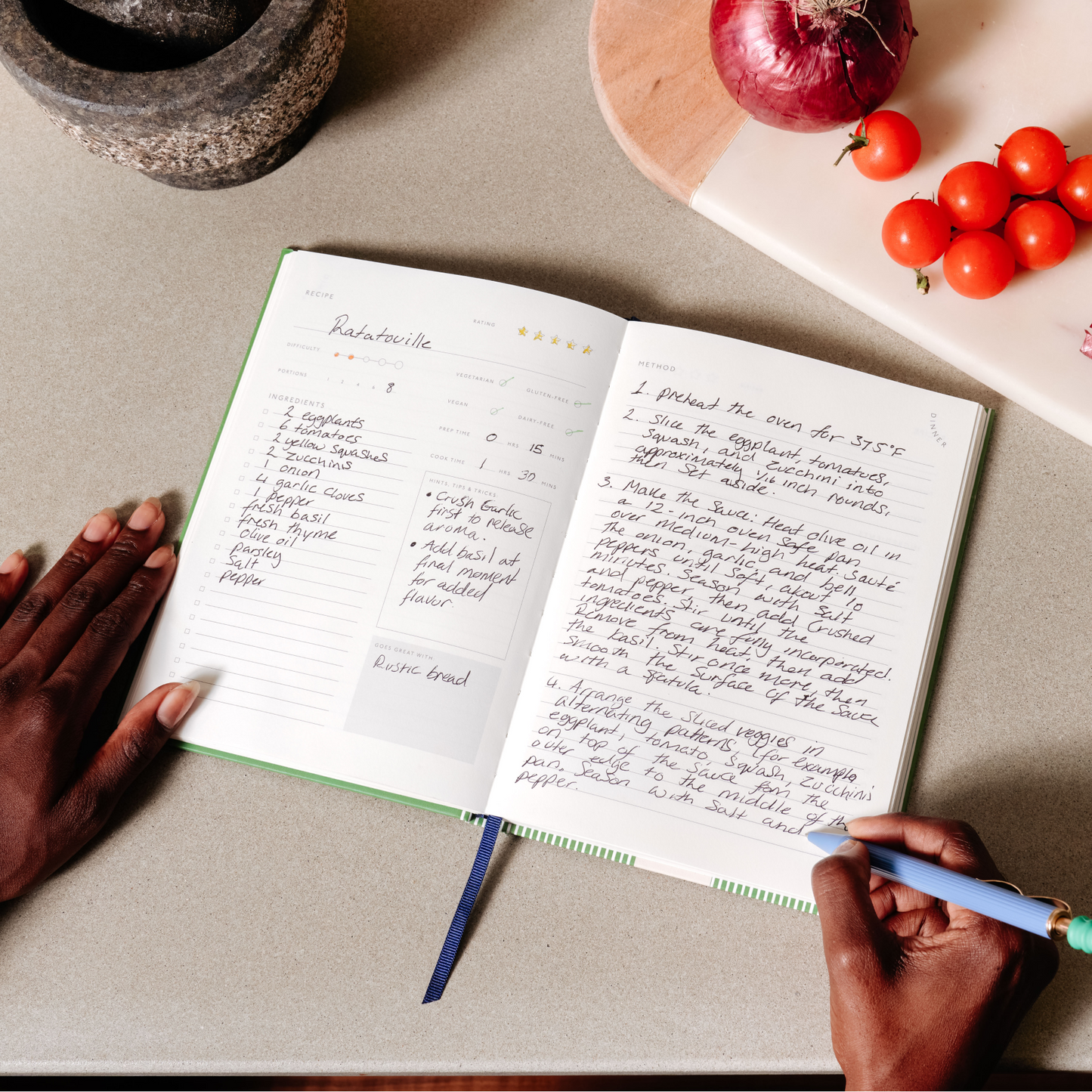 Papier - Hanging Fruits Recipe Journal