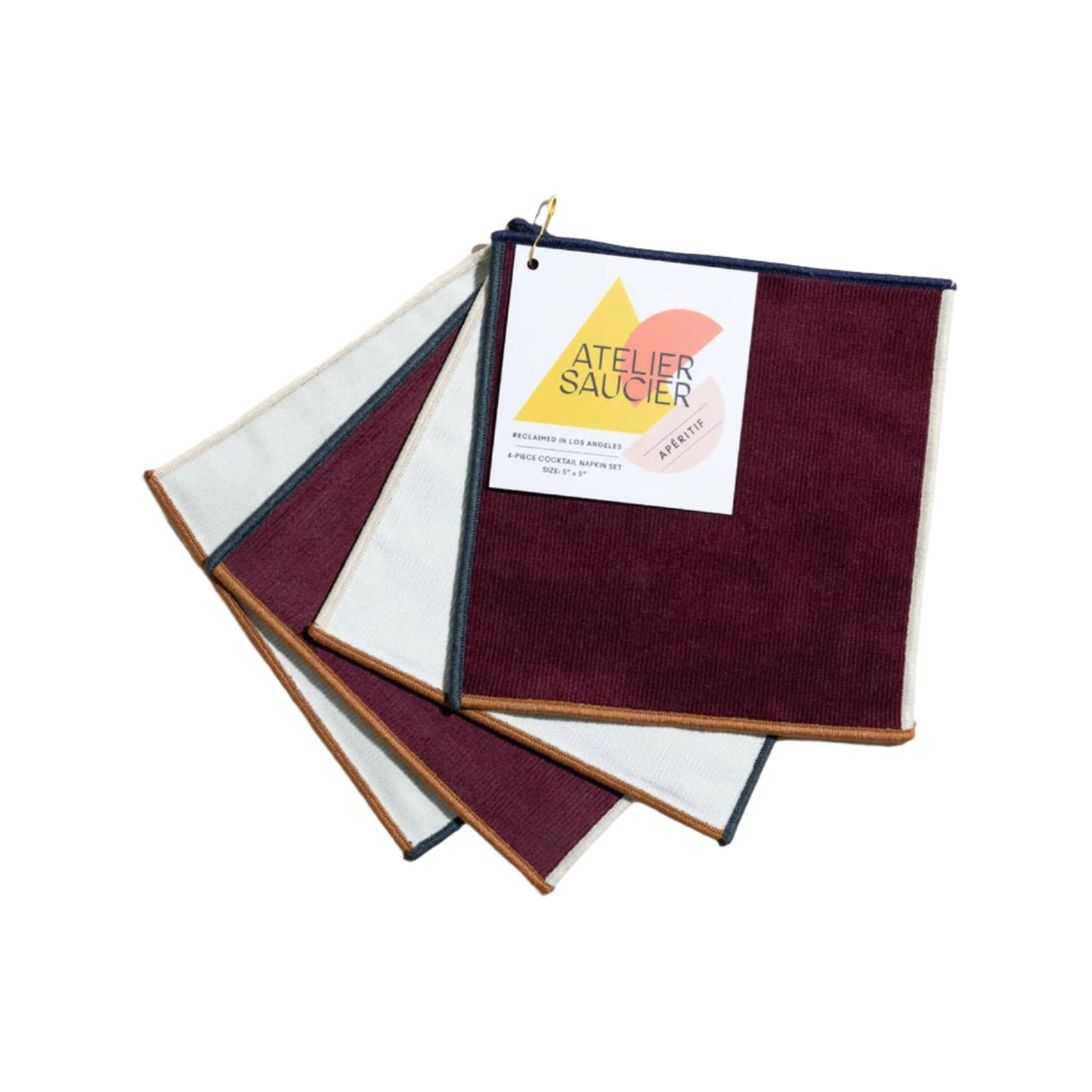 Atelier Saucier - Cocktail Napkins (Set of 4)