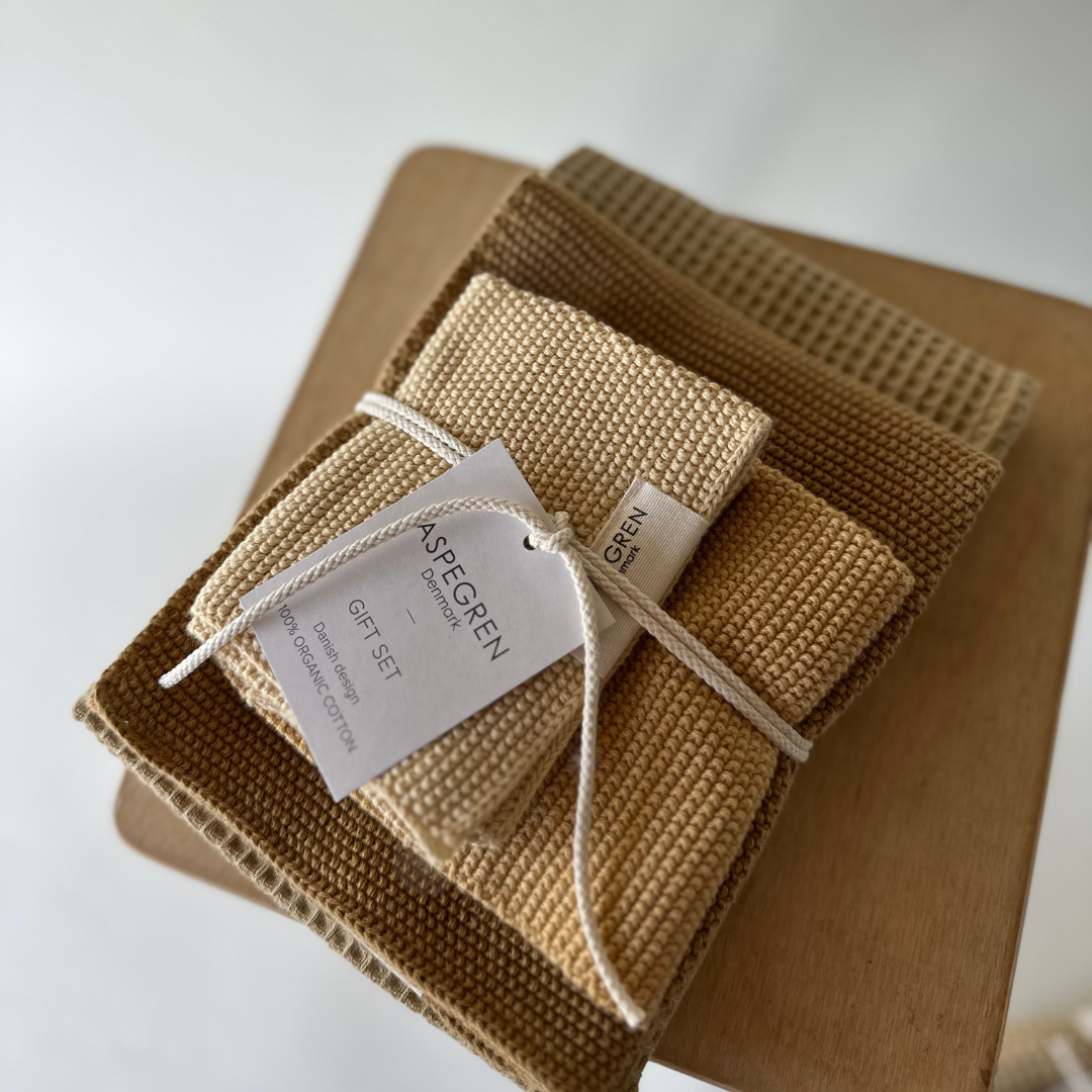 Aspegren Dish Towel Gift Set - Melon