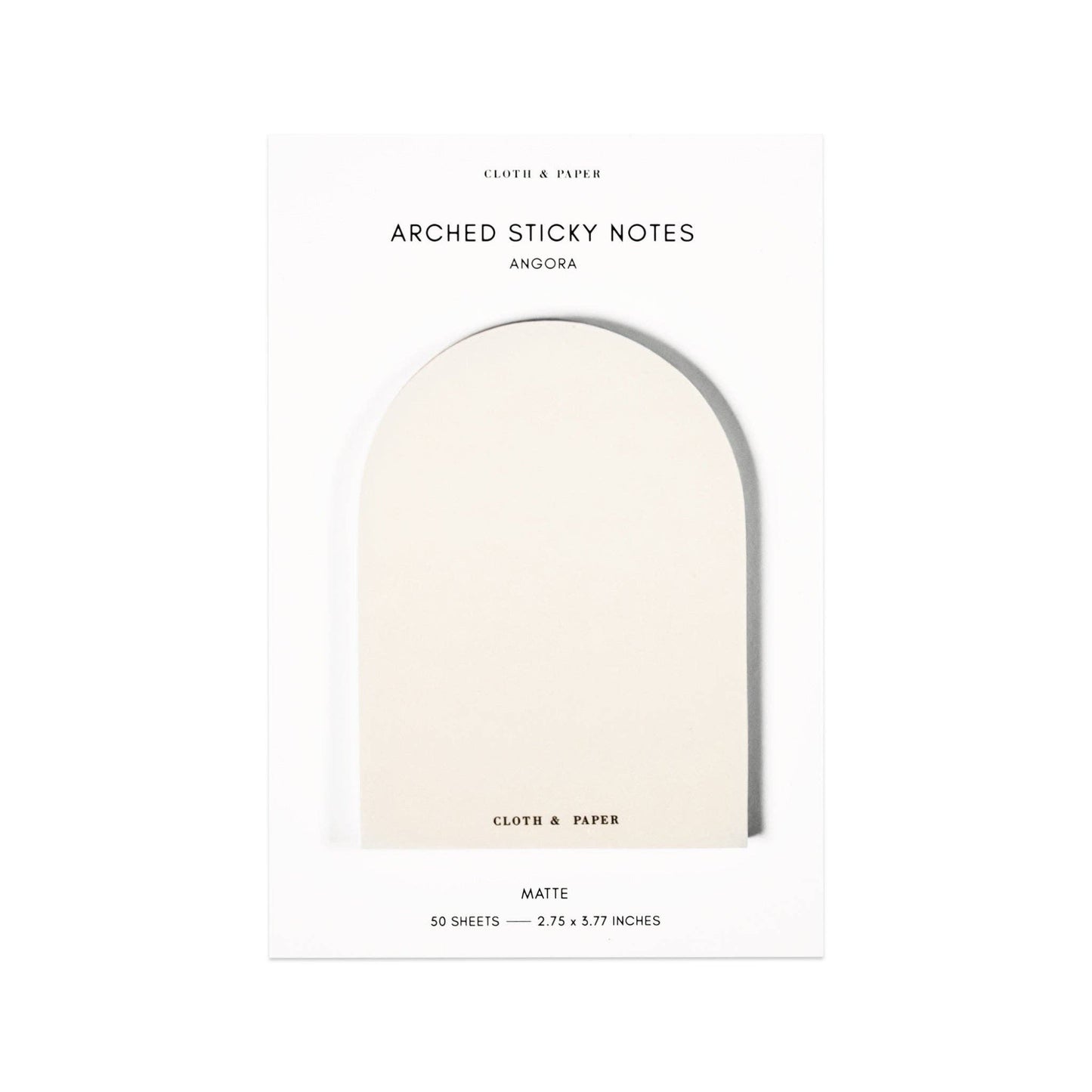 Cloth & Paper - Arched Sticky Notes
