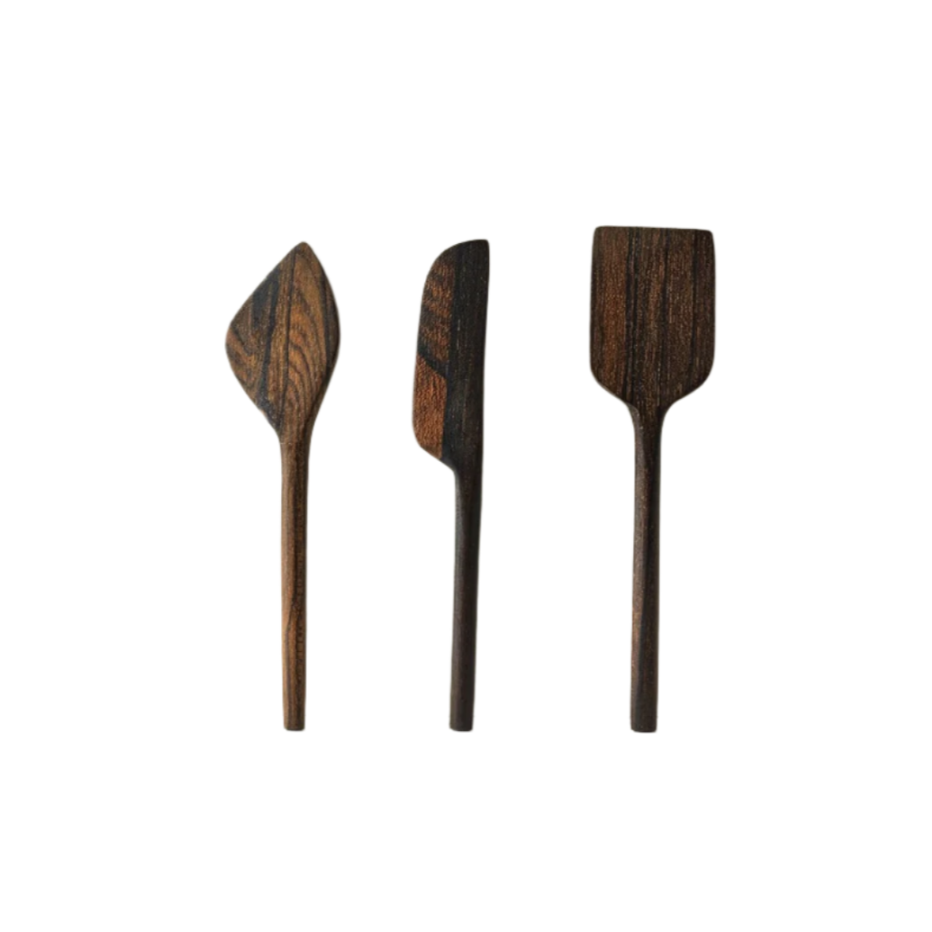 Itza Wood - Cheese Knives (Set of 3)