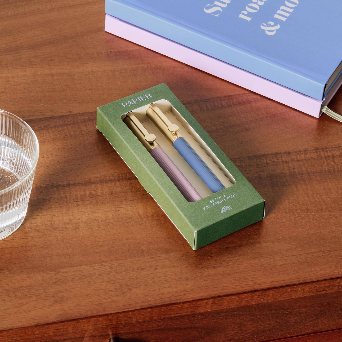 Papier - Groove Metallic Rollerball Pen Set