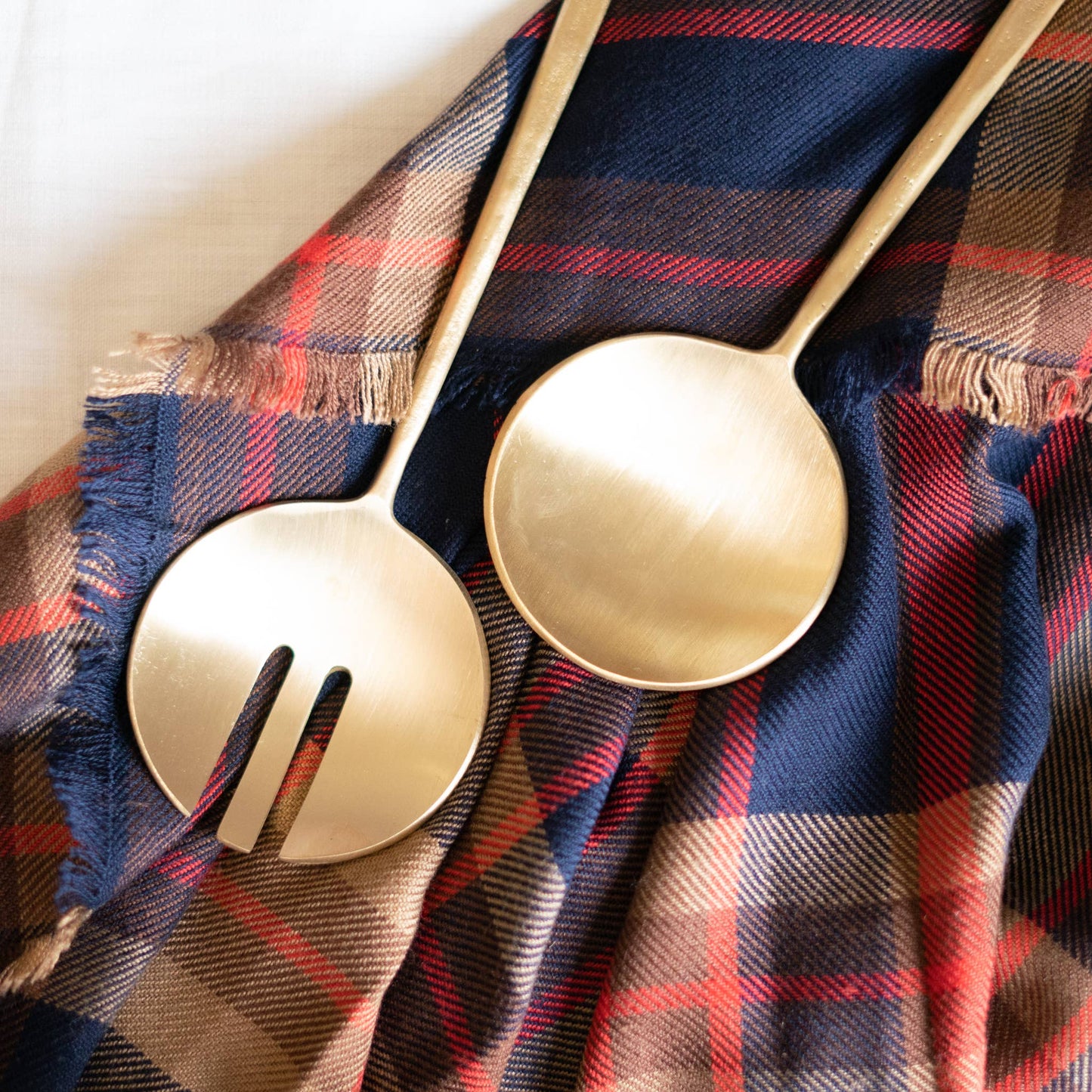 Fleck - Wabi Brass Serving Utensil Set