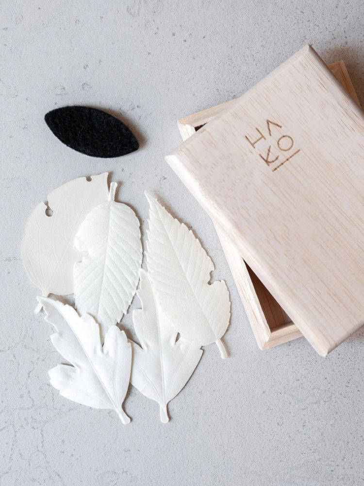 Ha Ko - Paper Incense Wooden Box (Set of 5)