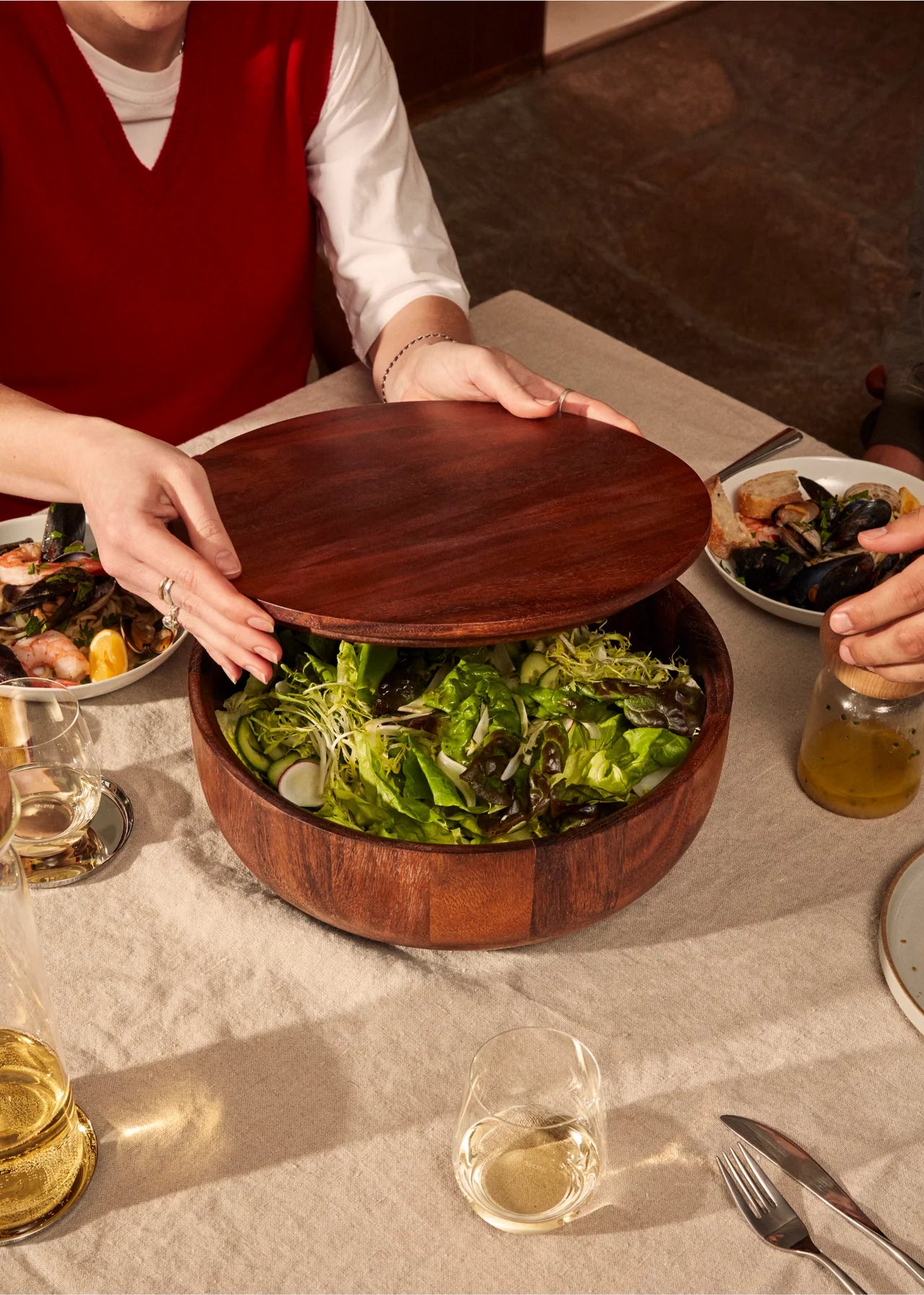 Holcomb - Dot Salad Bowl