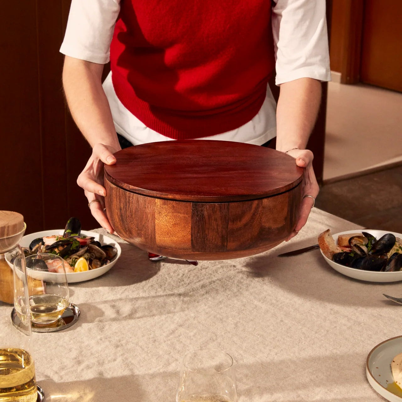 Holcomb - Dot Salad Bowl