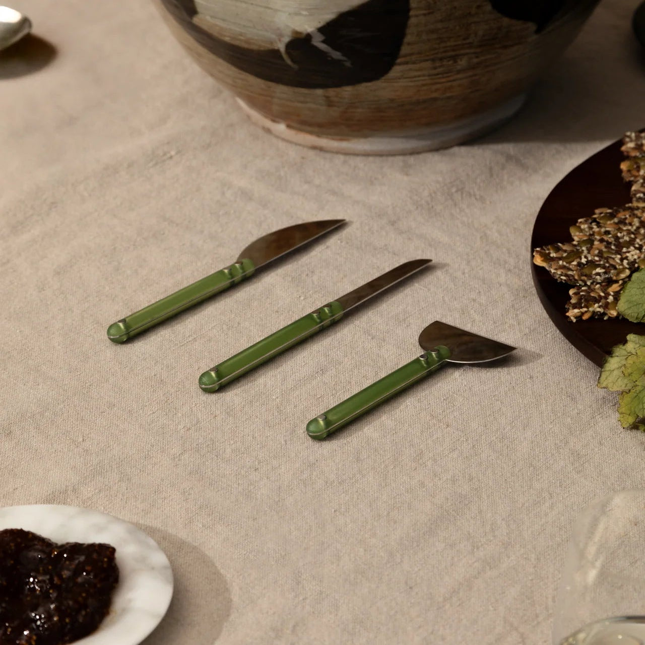 Holcomb - Wedge Cheese Knives