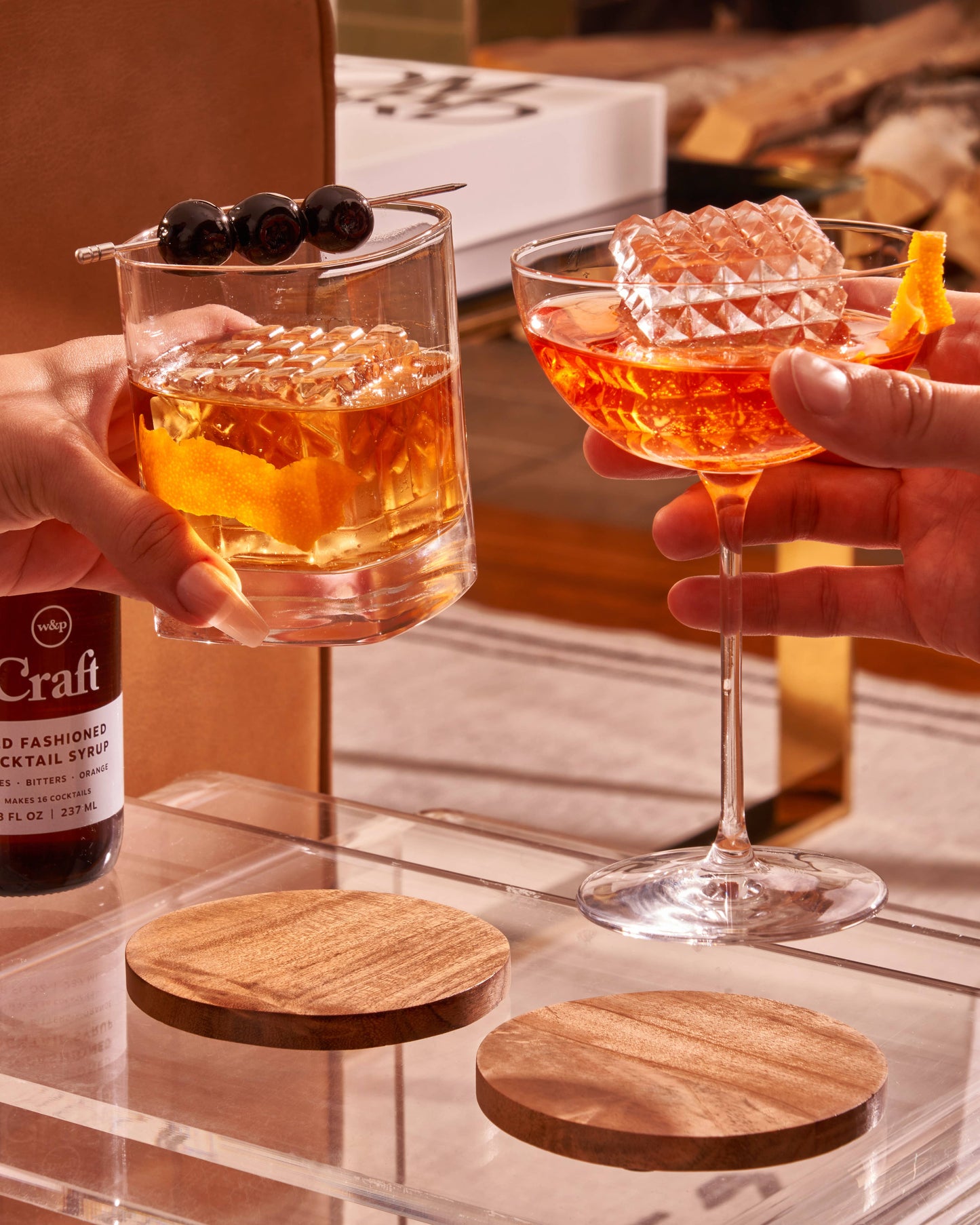 W&P - Cocktail Ice Cube Silicone Ice Tray