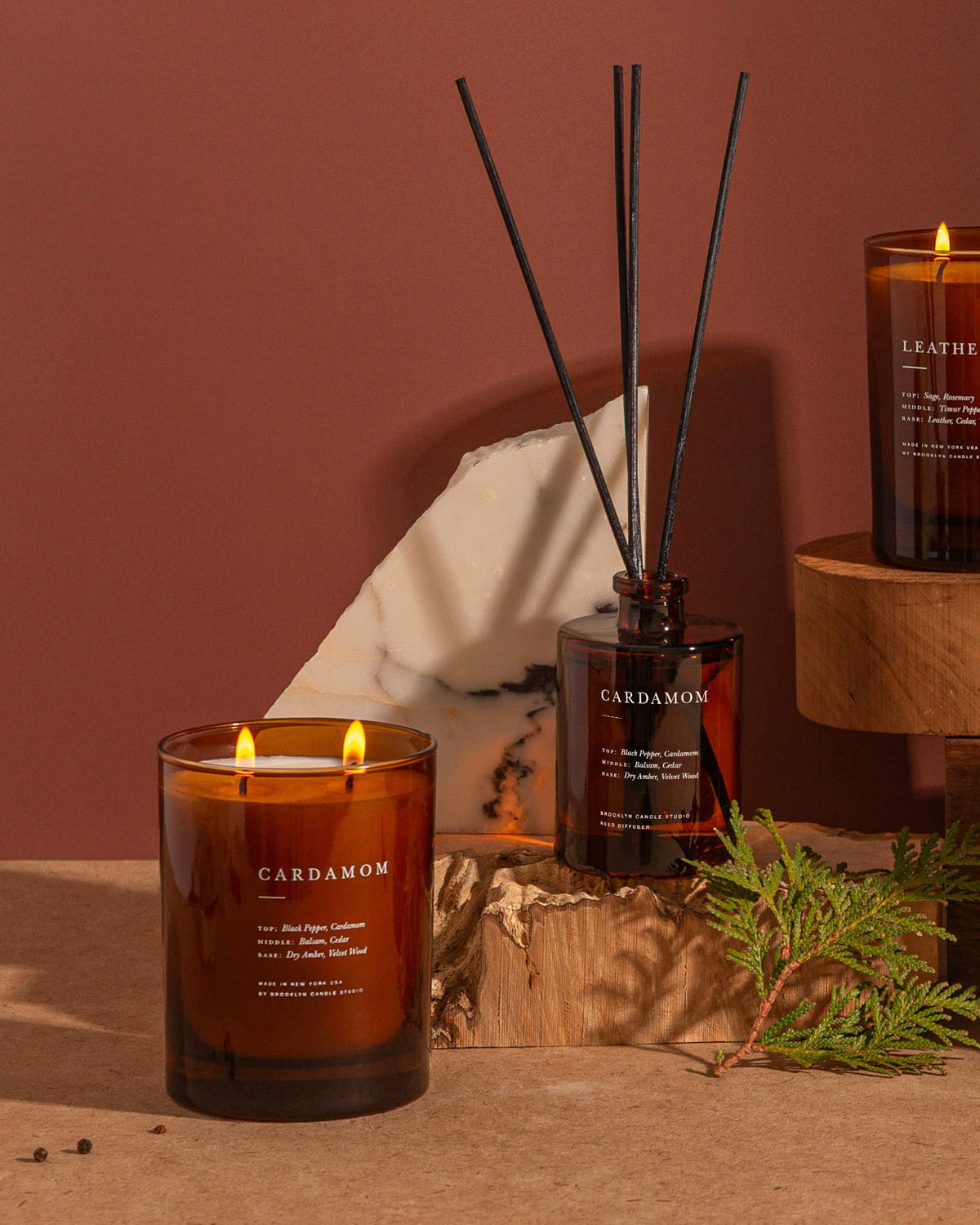 Brooklyn Candle Studio - Cardamom 2-Wick Candle