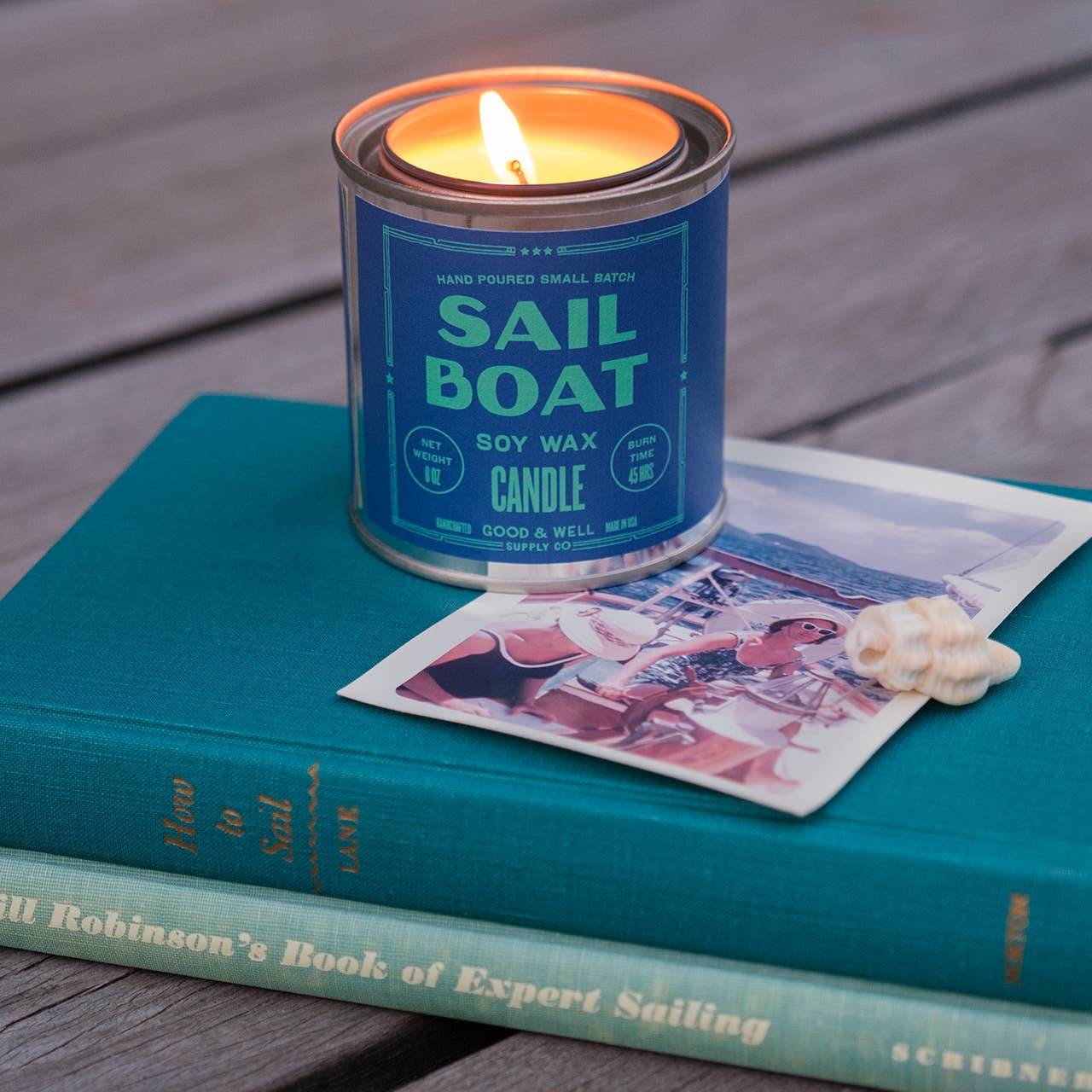 Good & Well Supply Co. - Sailboat Soy Candle