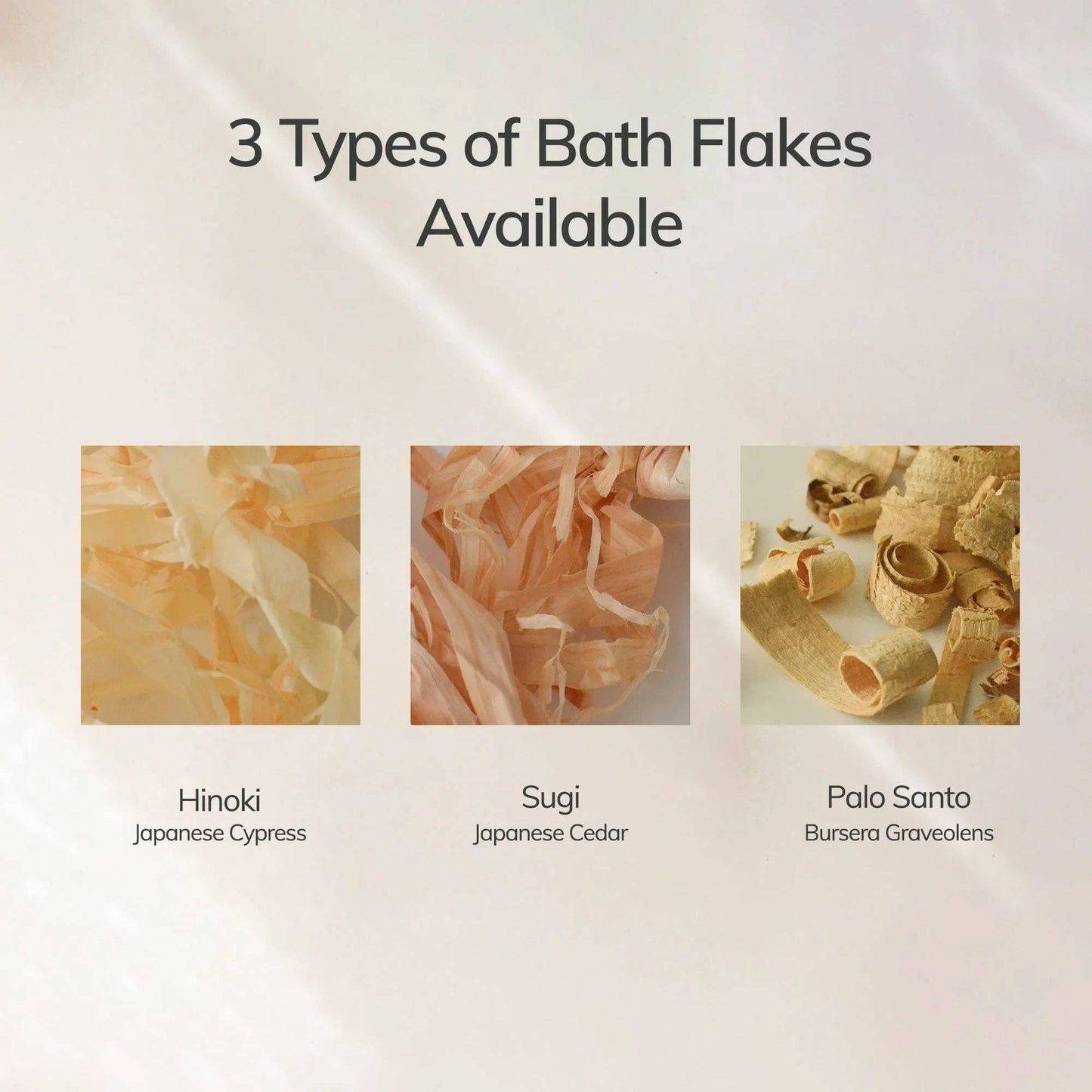 Cedar and Myrrh - Sugi Japanese Cedar Bath Flakes