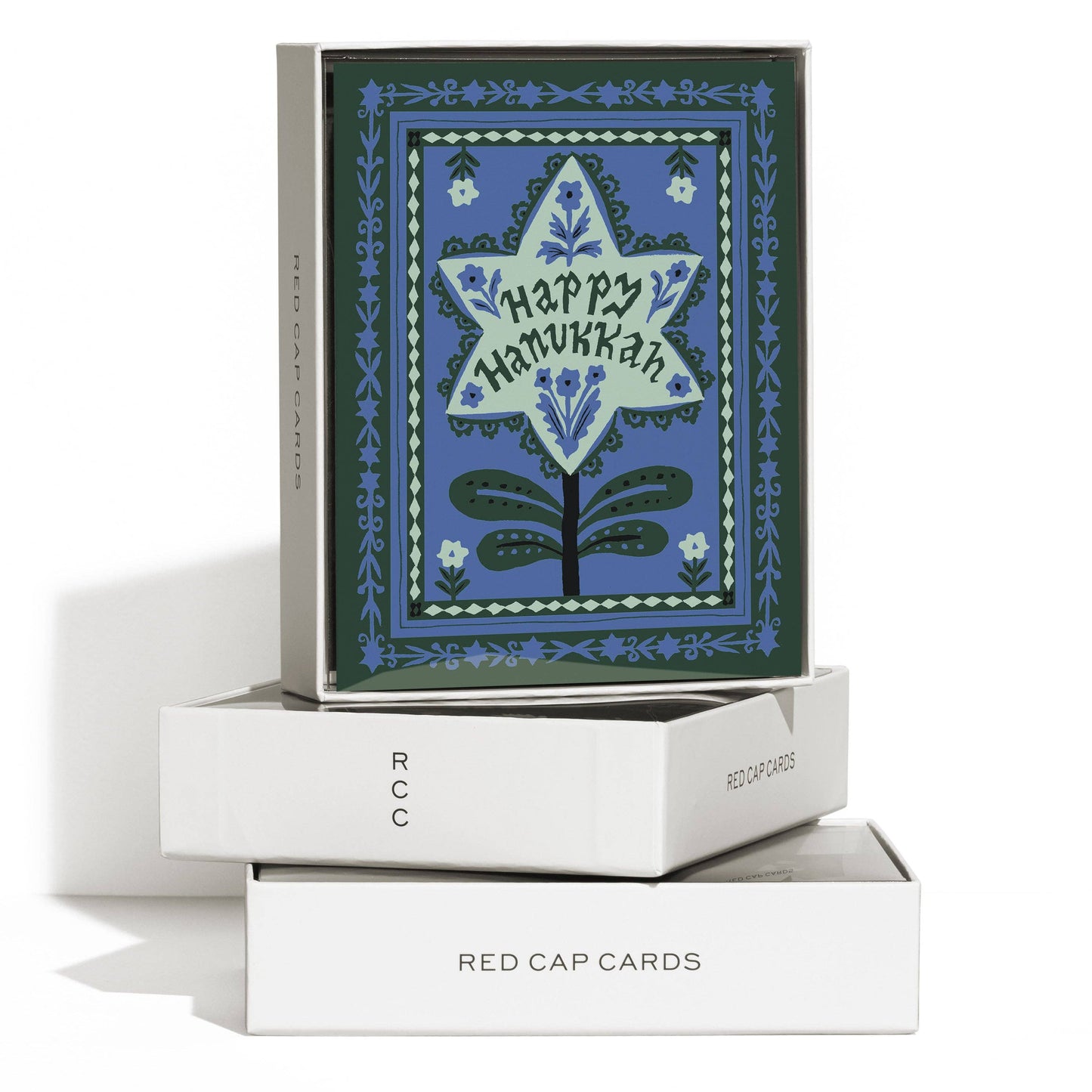 Red Cap Cards - Hanukkah Stamp greeting card
