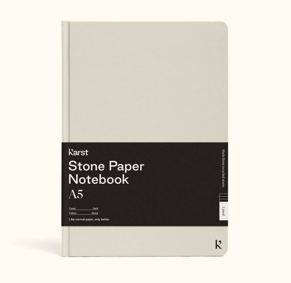 Karst - Stone Paper A5 Hardcover Notebook (Dotted)