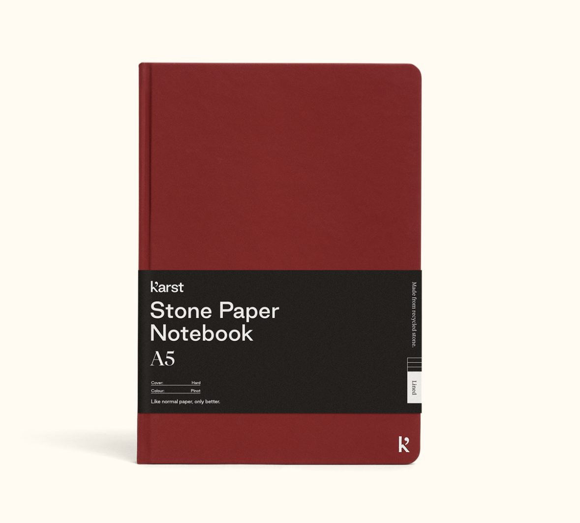 Karst - Stone Paper A5 Hardcover Notebook (Dotted)