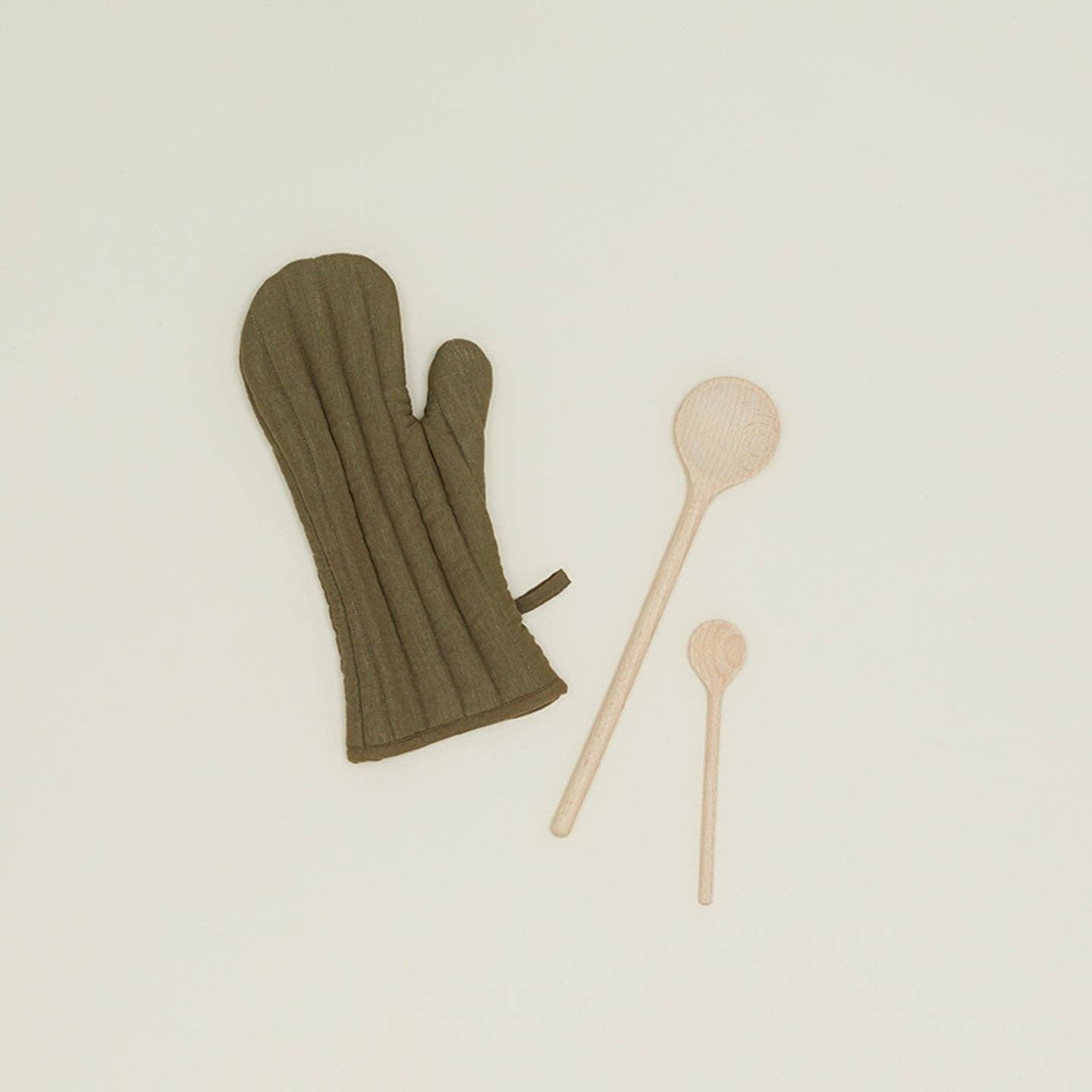 Simple Linen Oven Mitt
