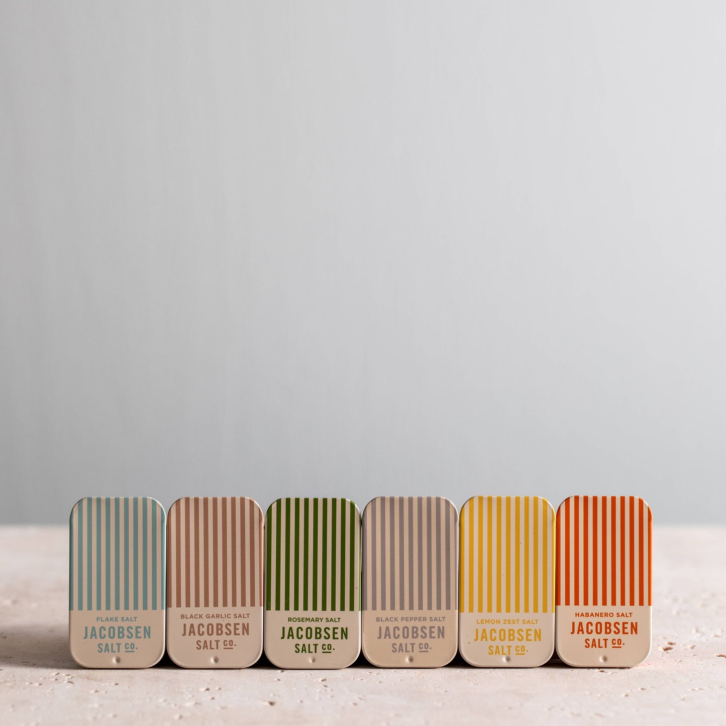 Jacobsen Salt Co. - Infused Salt Slide Tin Collection