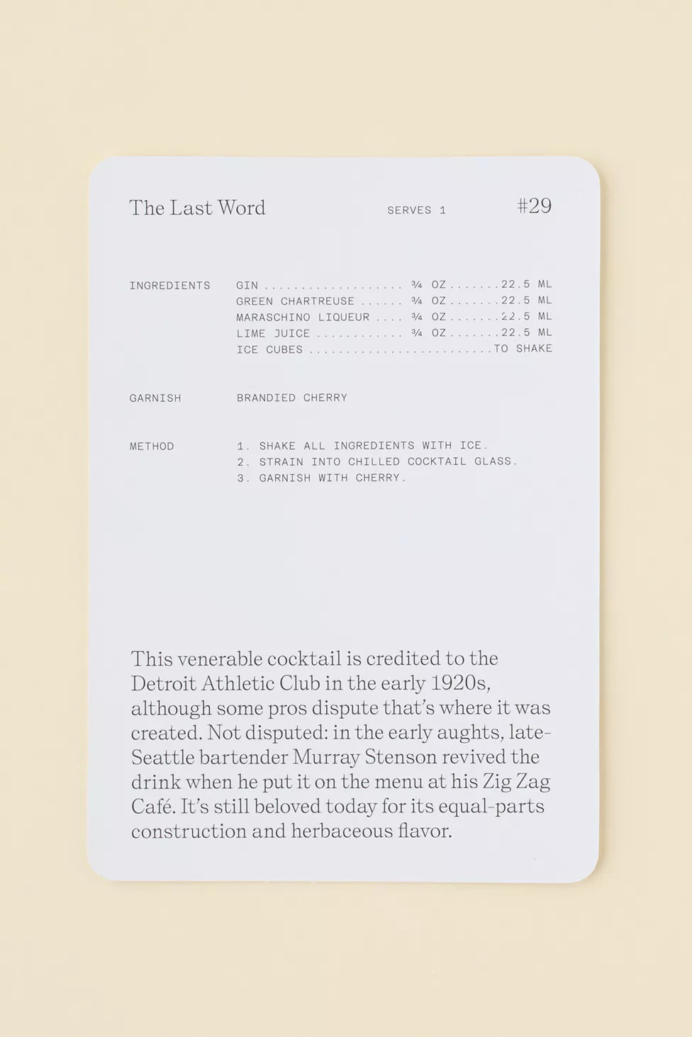 The Cocktail Cabinet: Gin