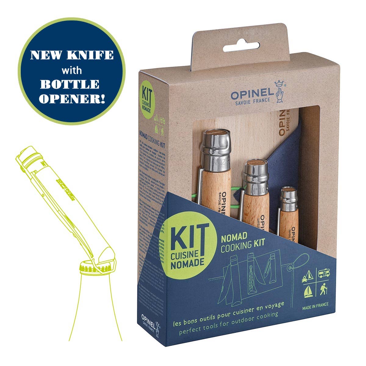 Opinel - Nomad Cooking Kit