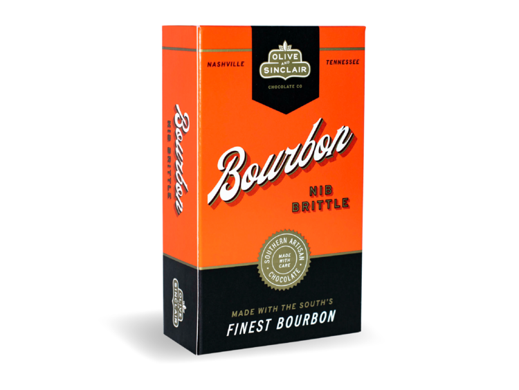 Olive & Sinclair Chocolate - Bourbon Nib Brittle