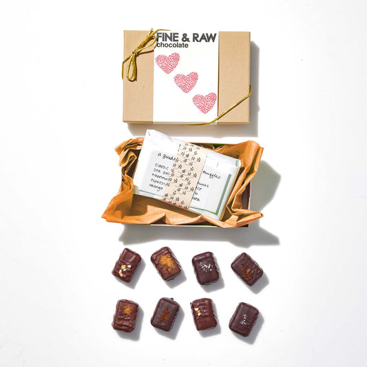 FINE & RAW - Valentine's Day 2026 8-piece Truffle Gift Set