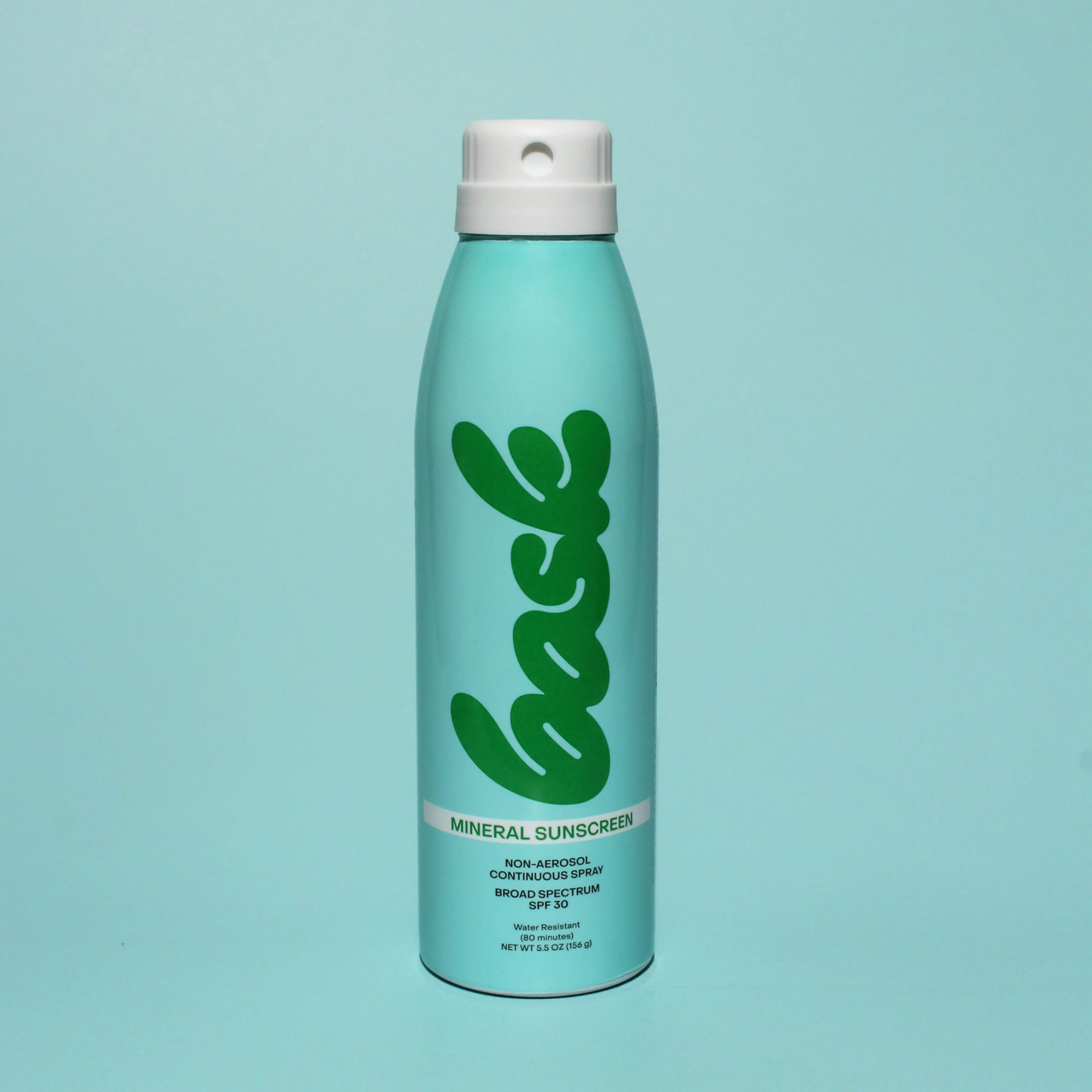 Bask Sunscreen - SPF 30 Mineral Non-Aerosol Spray