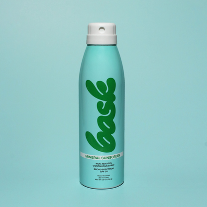Bask Sunscreen - SPF 30 Mineral Non-Aerosol Spray