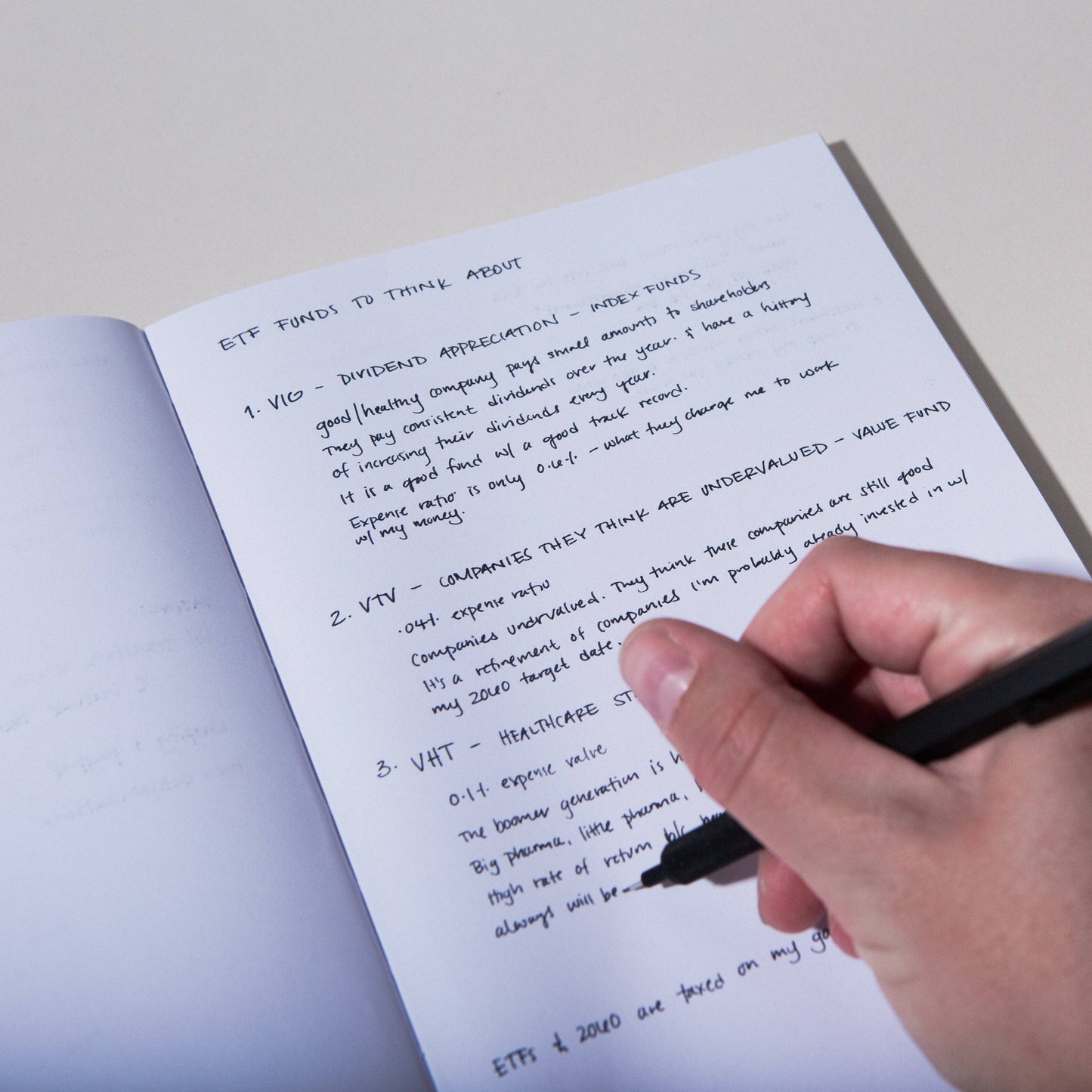 Case study - Scenic Layflat Notebook