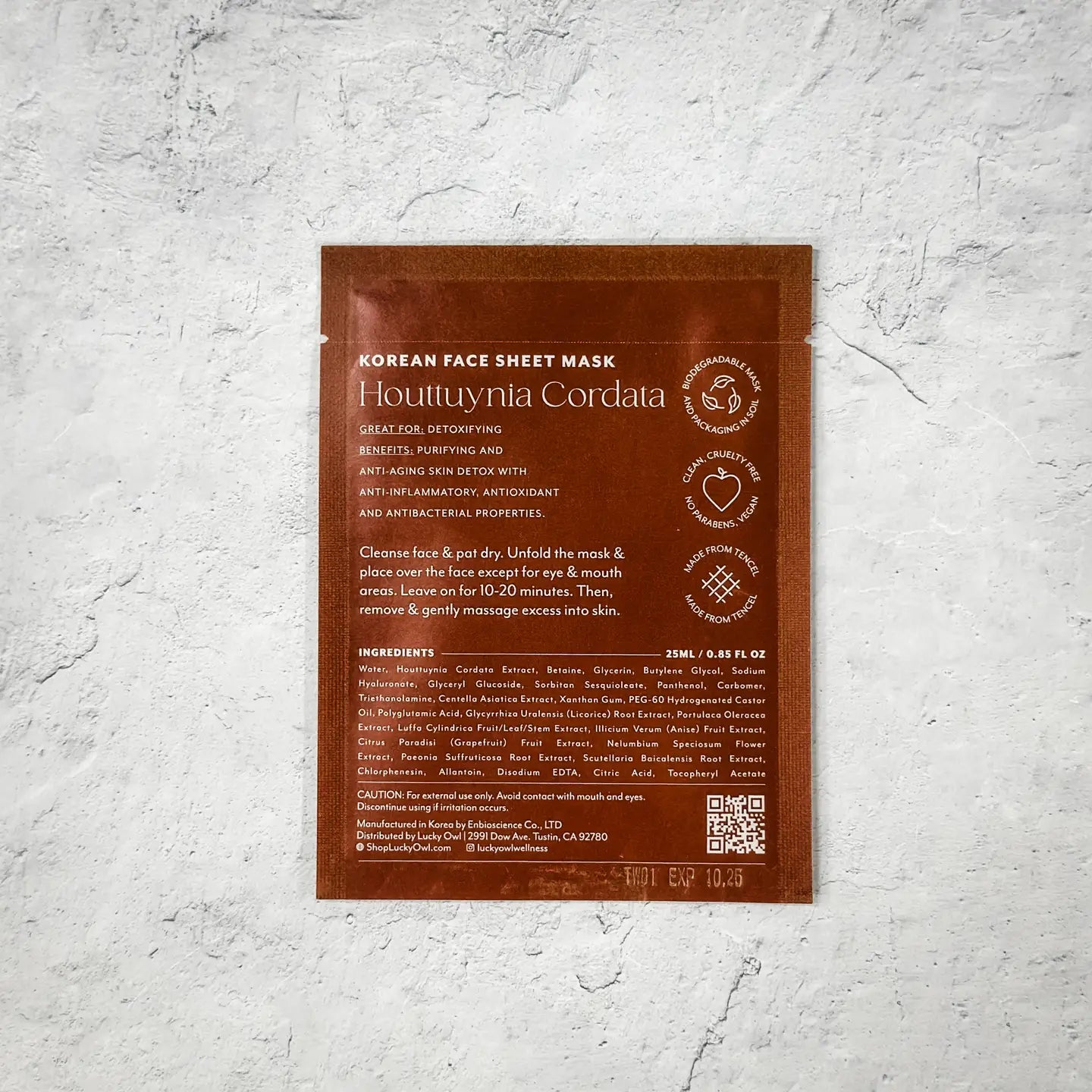 Lucky Owl - Korean Sheet Mask