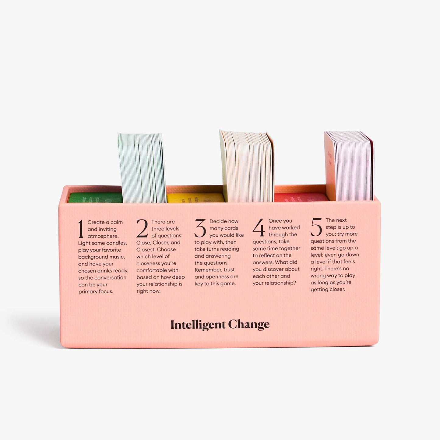 Intelligent Change - Get Closer Couples Edition - Relationship Question Card Game