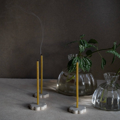 The Floral Society - Beeswax Dipped Wishing Candles
