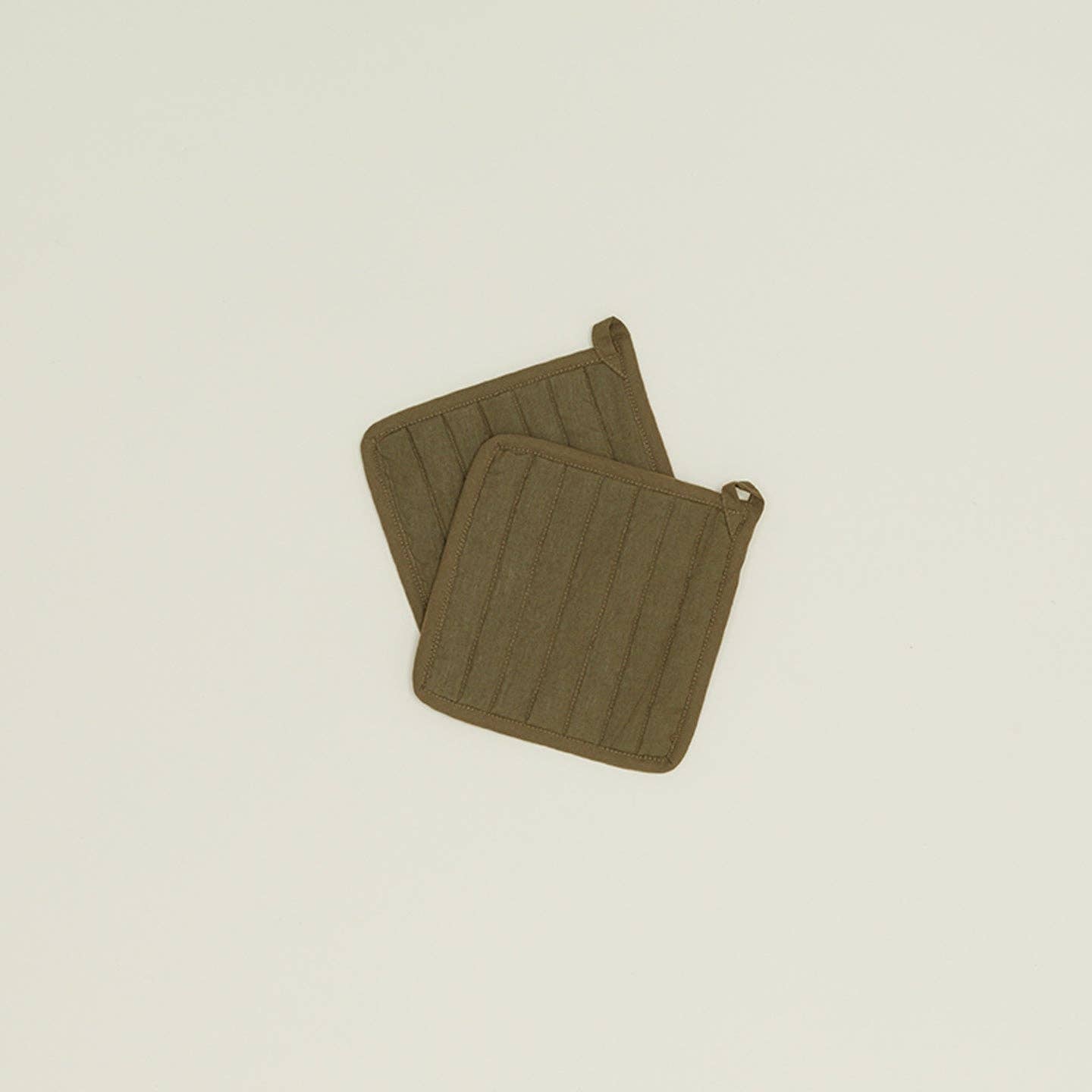 Hawkins New York - Simple Linen Pot Holders (Set of 2)