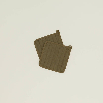 Hawkins New York - Simple Linen Pot Holders (Set of 2)