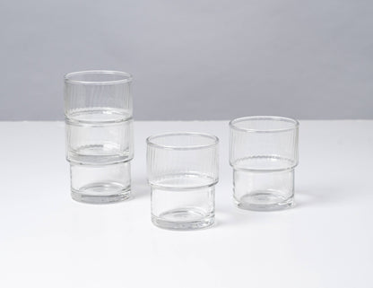 Stacking Glass Small - Set of 4