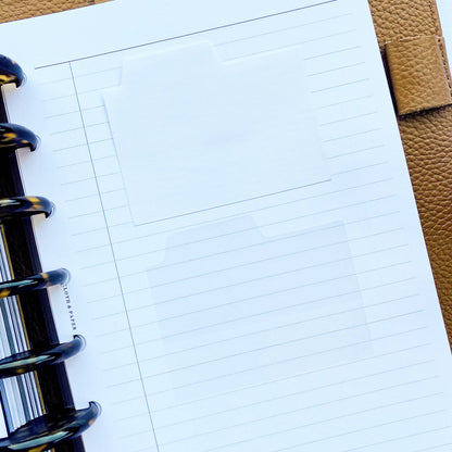 Blank Tab Sticky Note Set