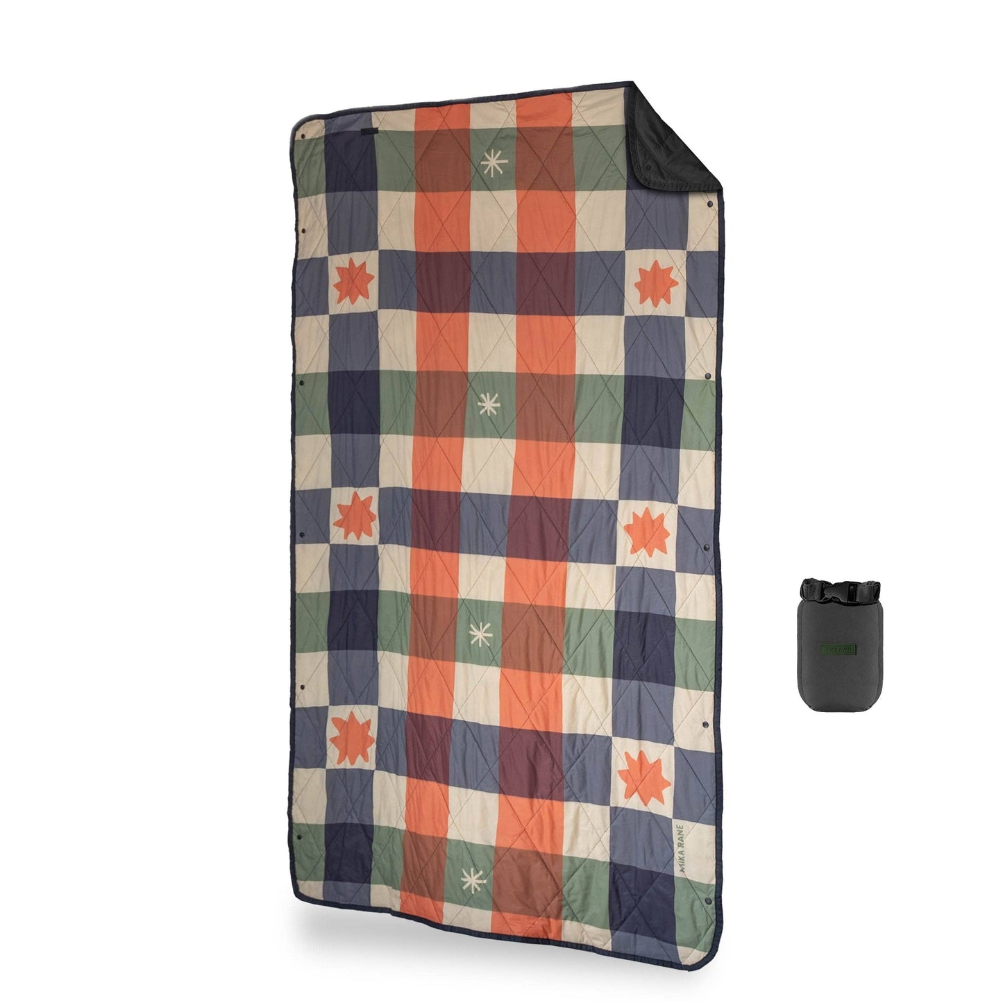 Gravel - UltraPak™ Daily Blanket, Plaid