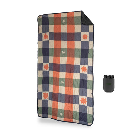 Gravel - UltraPak™ Daily Blanket, Plaid