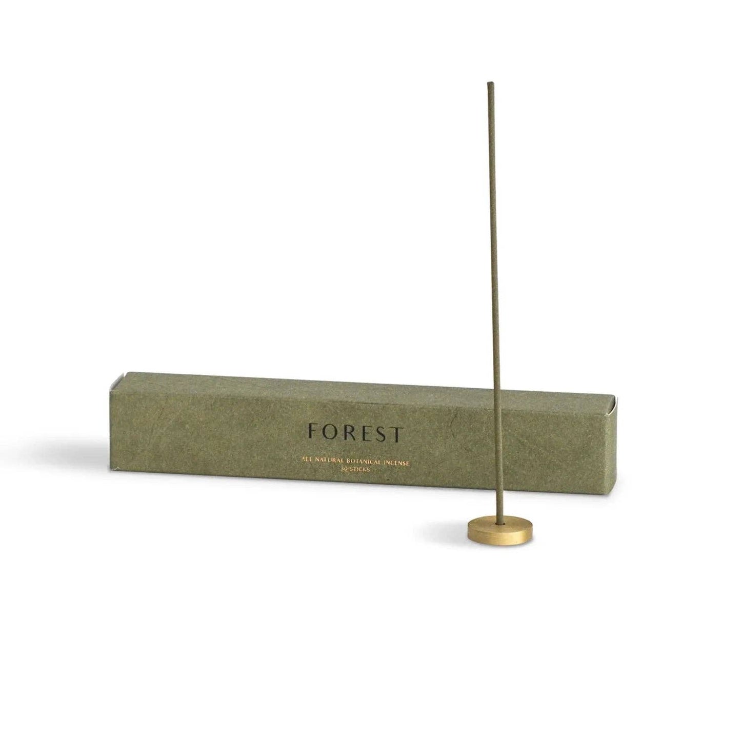 Cedar and Myrrh - Brass Hinoki Japanese Incense Stick Set