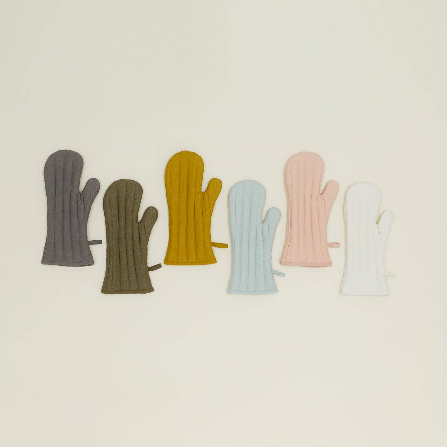 Simple Linen Oven Mitt