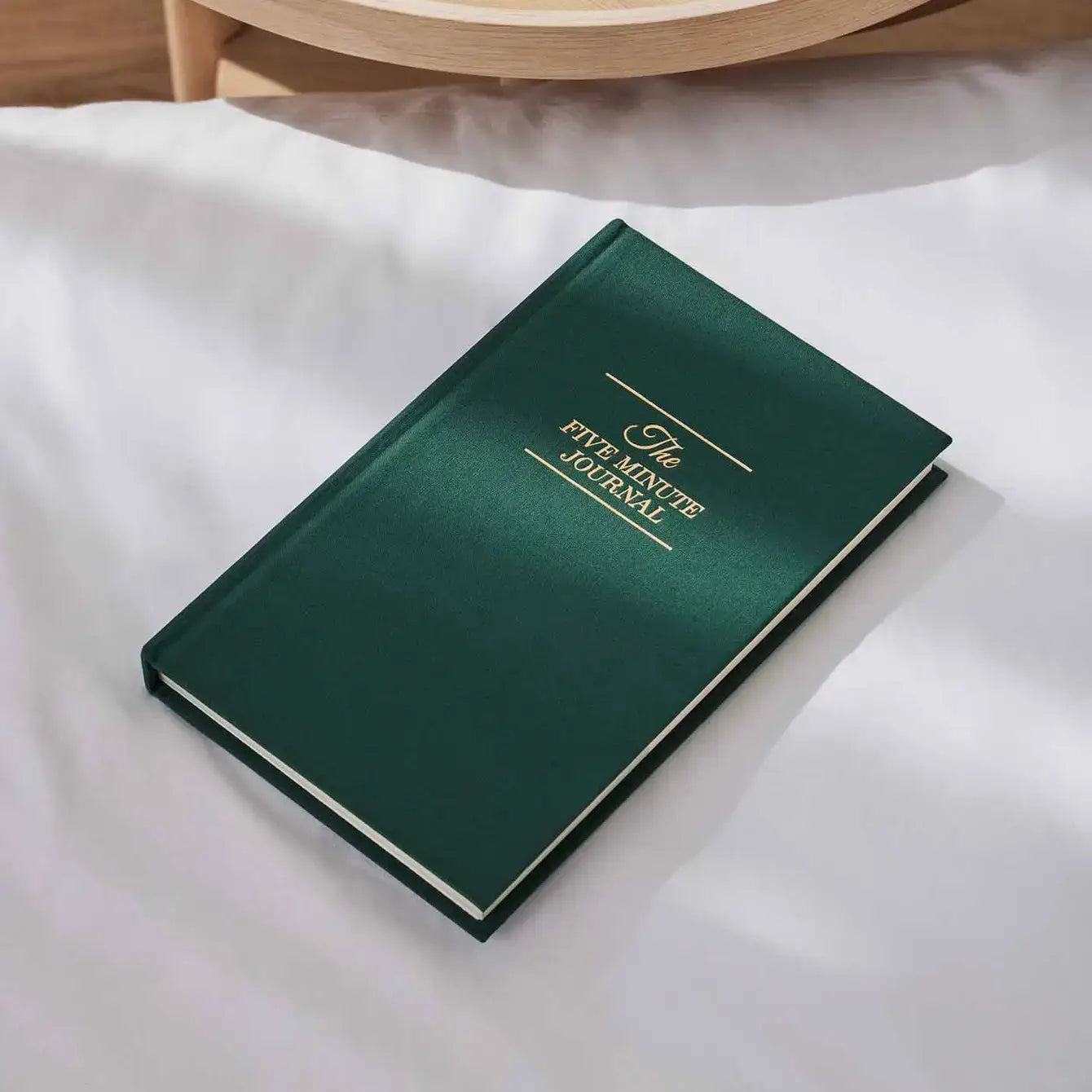 Intelligent Change - The Five Minute Journal Green - Daily Guided Gratitude