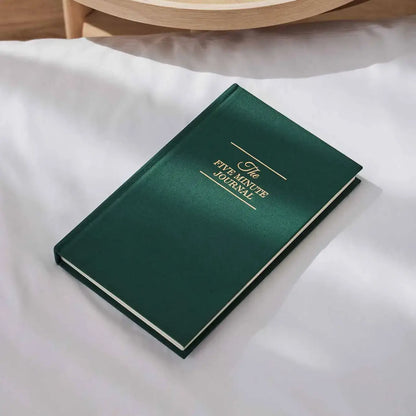 Intelligent Change - The Five Minute Journal Green - Daily Guided Gratitude