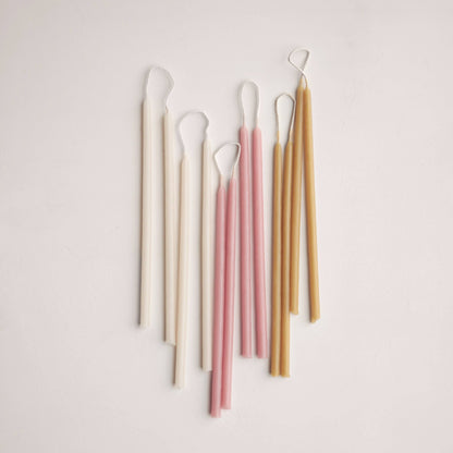 The Floral Society - Beeswax Dipped Wishing Candles