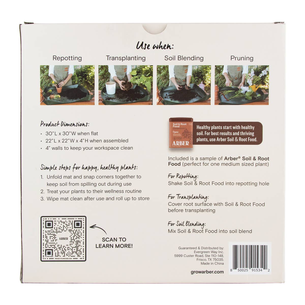 Arber - Repotting Mat