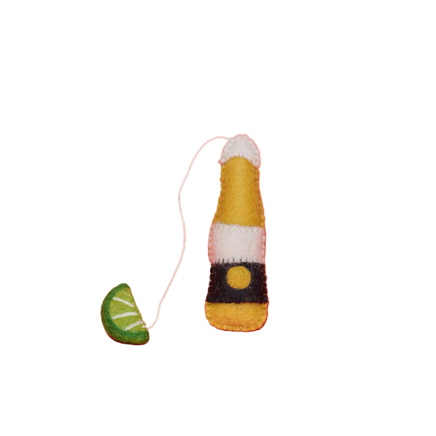 Ware of the Dog - Wool Beer & Lime Cat Toy