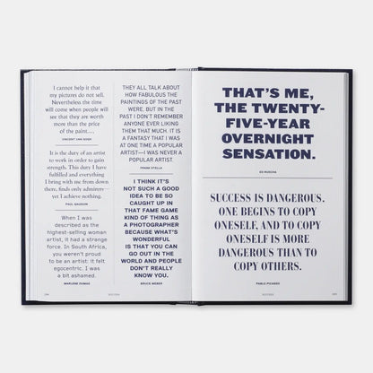 Phaidon - Art Is The Highest Form Of Hope & Other Quotes By Artists