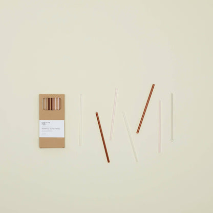 Hawkins New York - Essential Glass Straws (Set of 6)